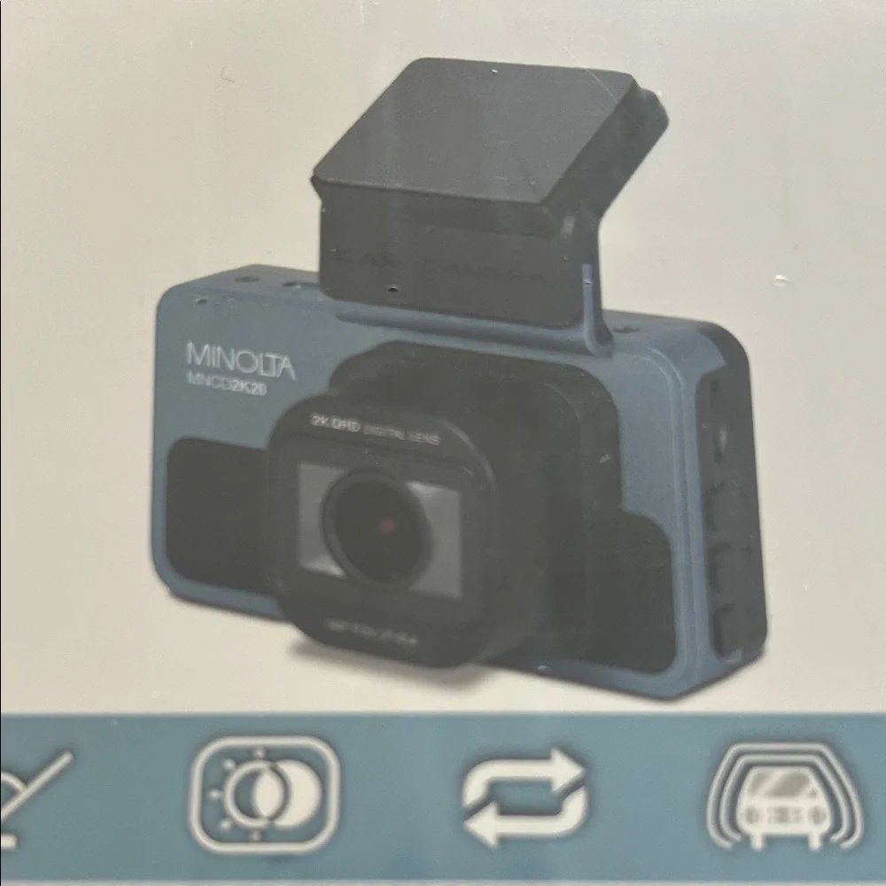 Minolta Dash Cam with LCD Monitor